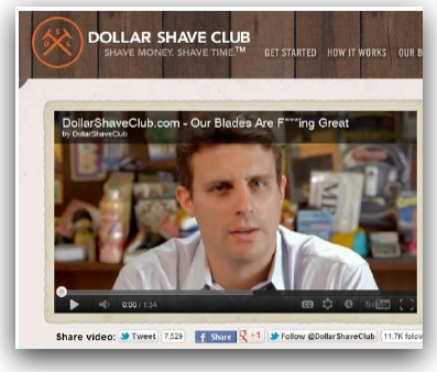 Dollar Shave Club Video